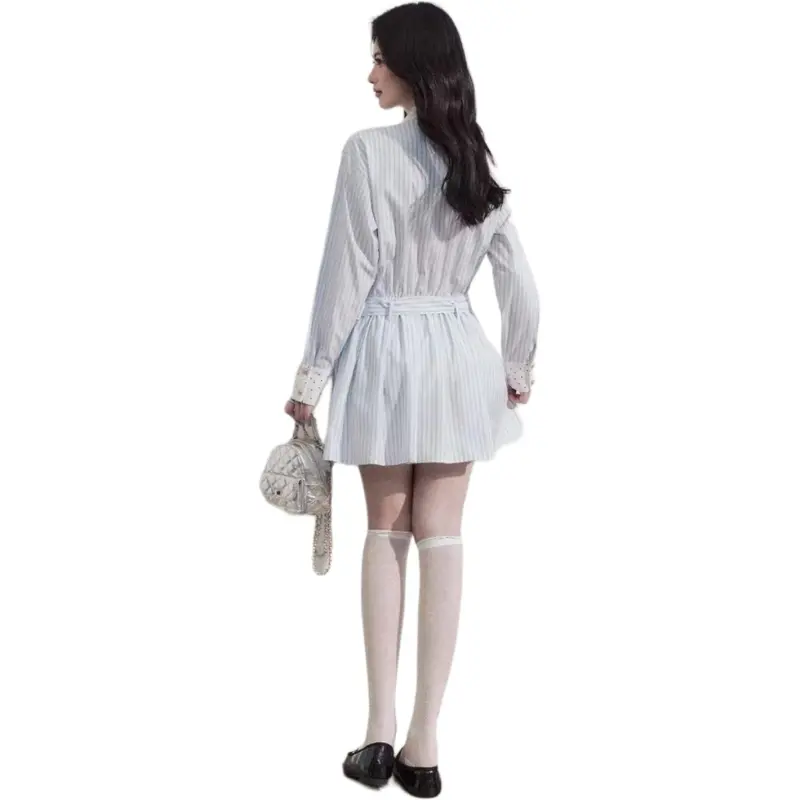 ABCMININ Long Sleeved Dress Women's-1