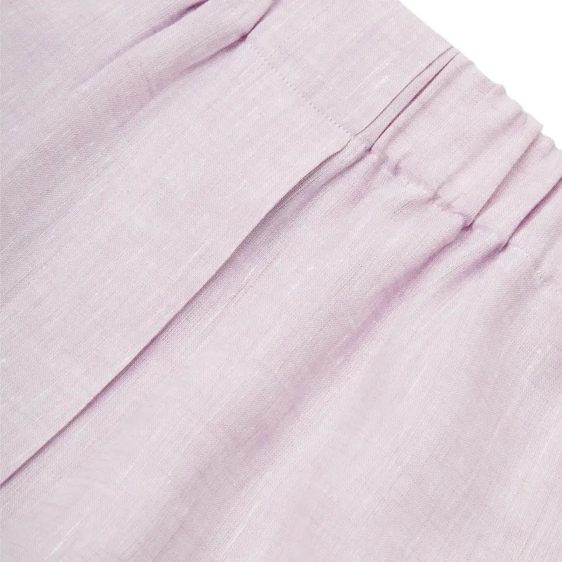 Loro Piana SS25 Angelo Casual Shorts Women's Slate Light Purple-6