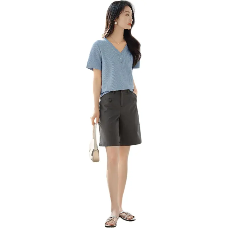 XWI T Shirt Women's Moonstone Blue-2