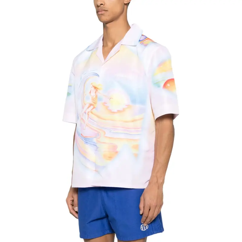CASABLANCA Psychedelic Nirvana print Shirt-3