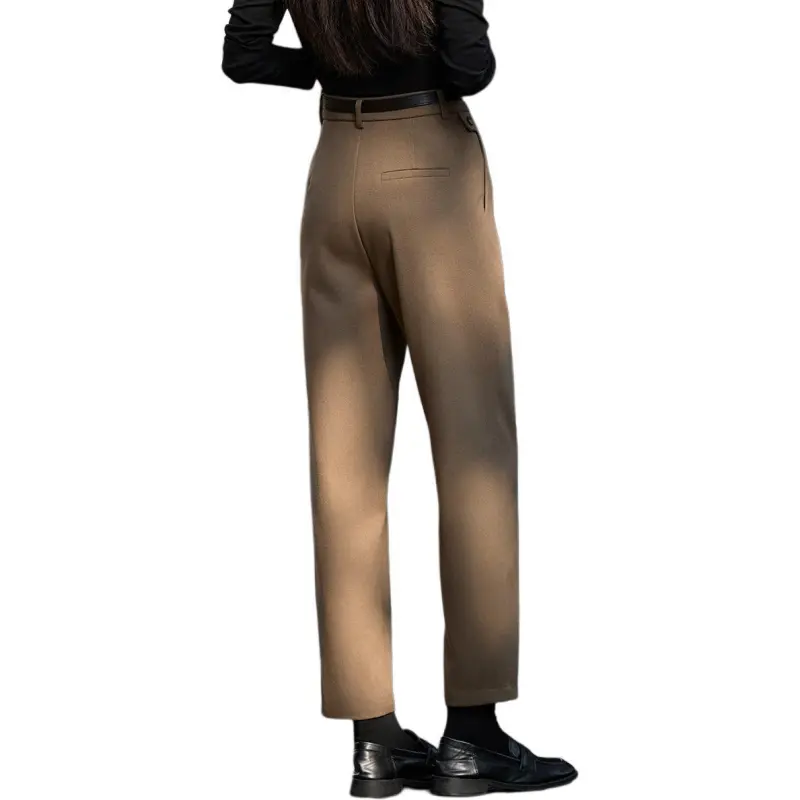 Mo Han Yi Mei Casual Pants Women's Khaki Green-1