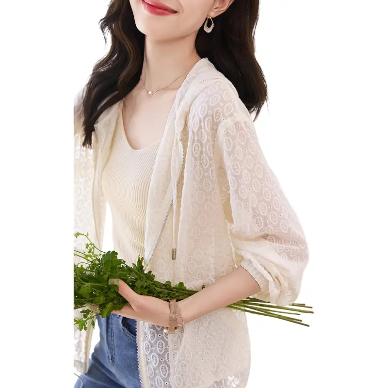 Mo Han Yi Mei Jackets & Coats Unisex Beige-3