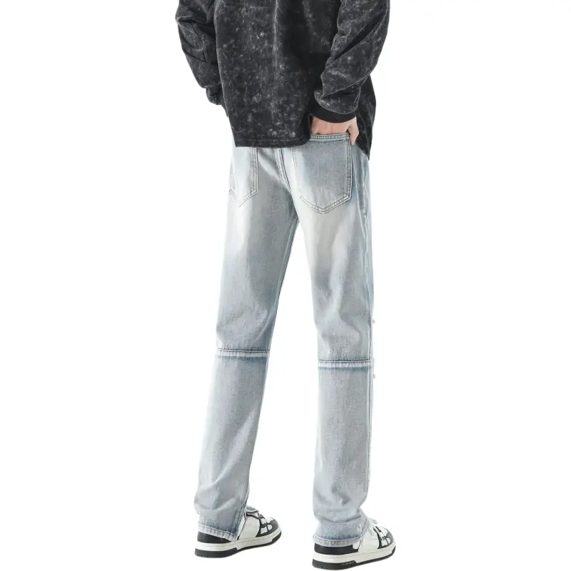 FA2LO Jeans Unisex Vintage Blue-1