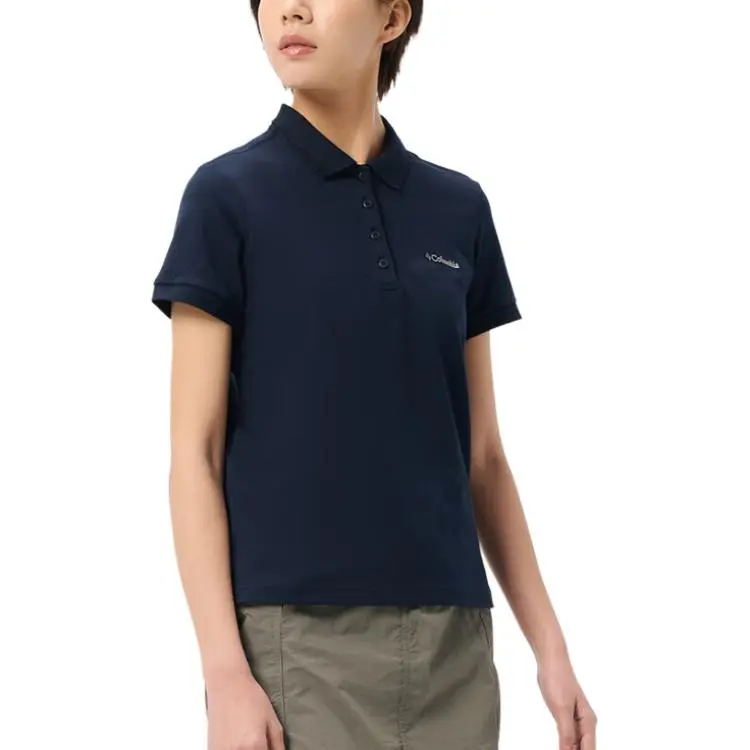 Columbia Polo Shirt Women's Blue-2
