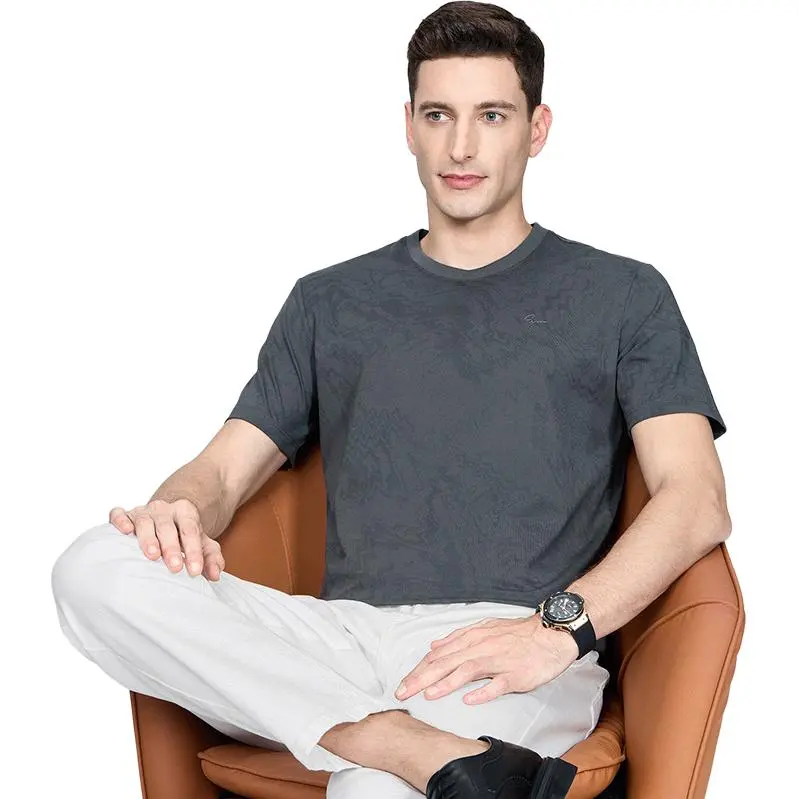 FIRS T Shirts Men Polar Gray-3