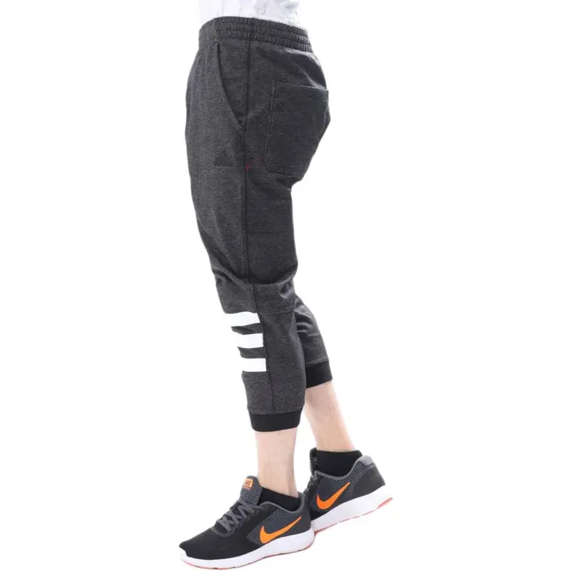 Adidas MSPORTID Sweat Quarter Casual Shorts Men's Black-2