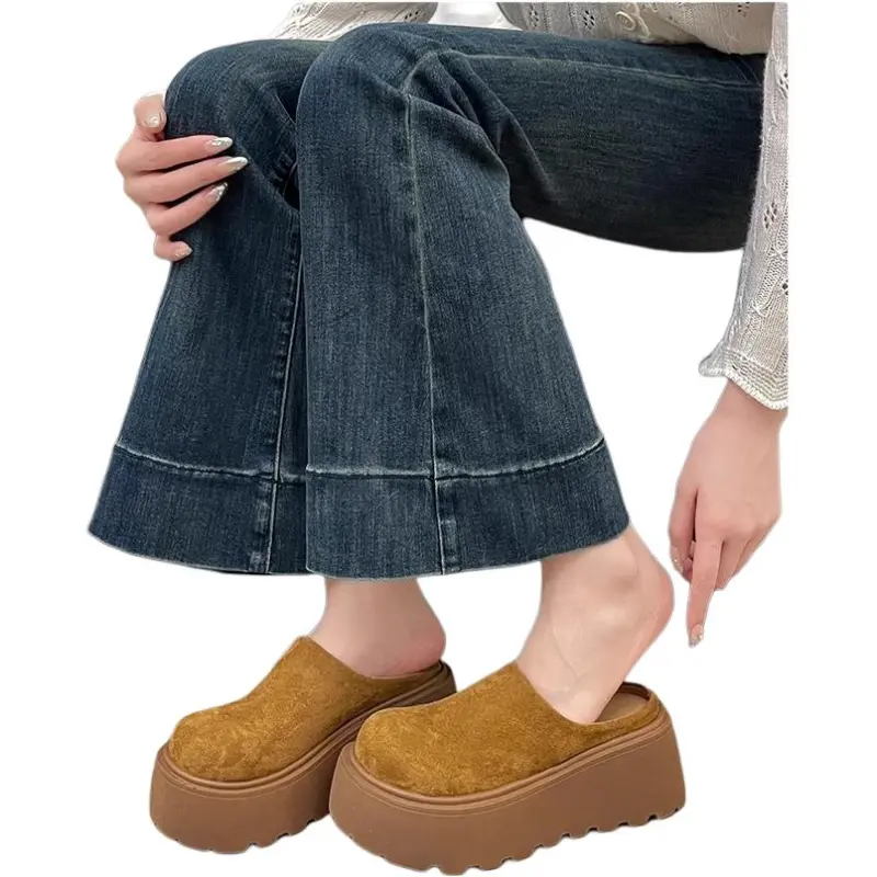Qiao Anju Home Slippers Coffee, Chestnut-6