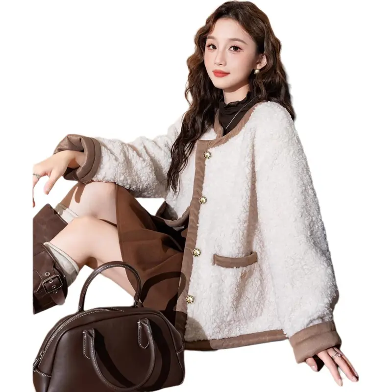 Tonlion Velvet feel Coat Women's-6