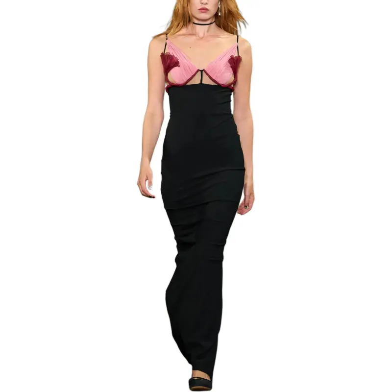 Nensi Dojaka Evie Petal Maxi Dress-2