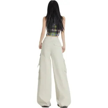 Rose Cargo Pants Women's Apricot