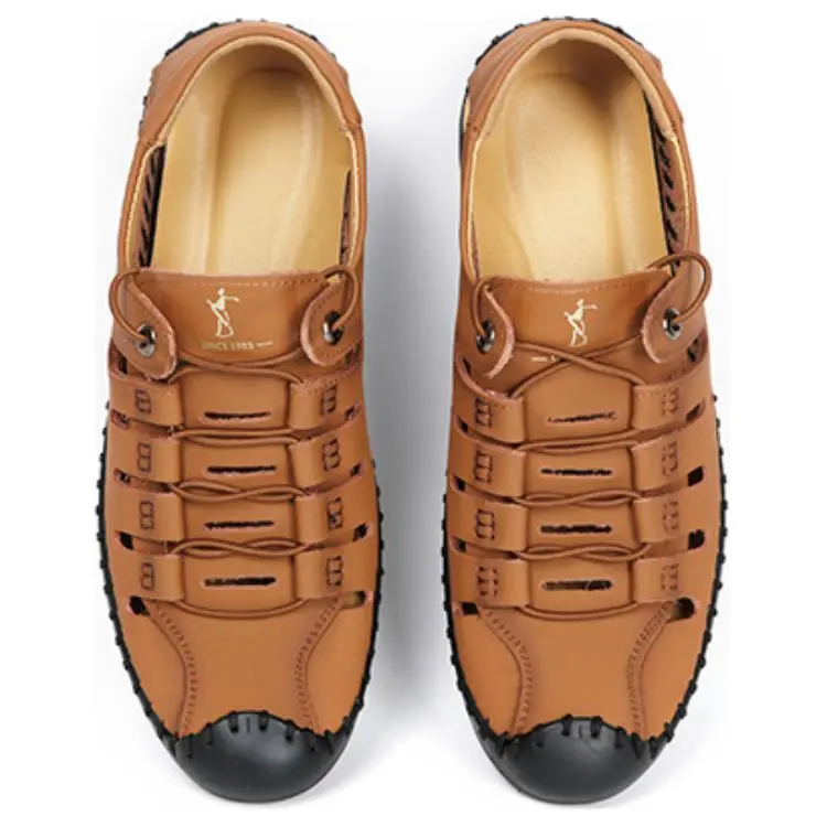 Wit Beach Sandals Men's Light Brown-3