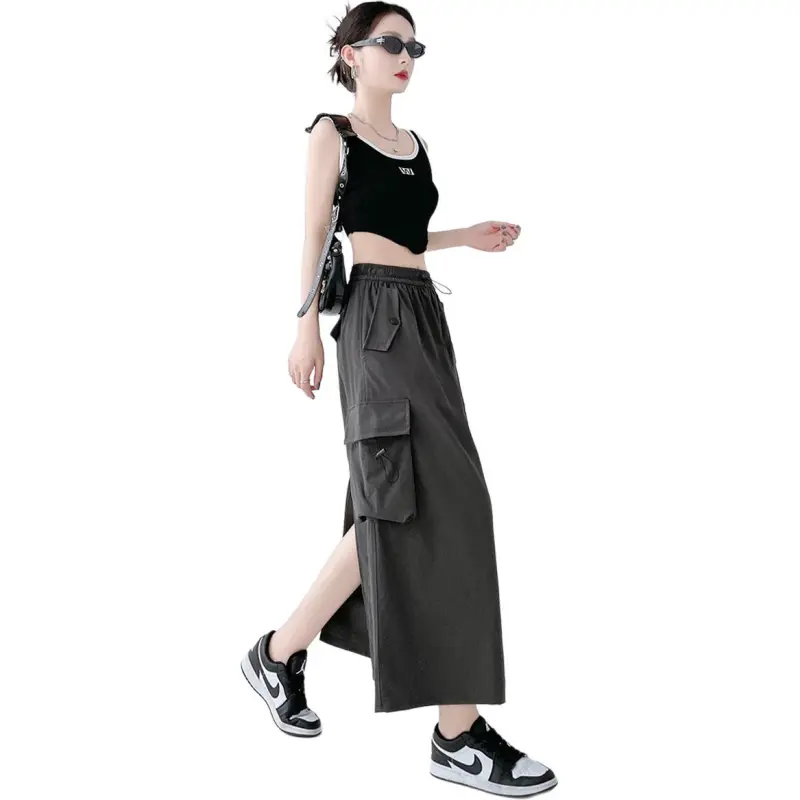 Urban Beauty Casual Long Skirt Women's-10