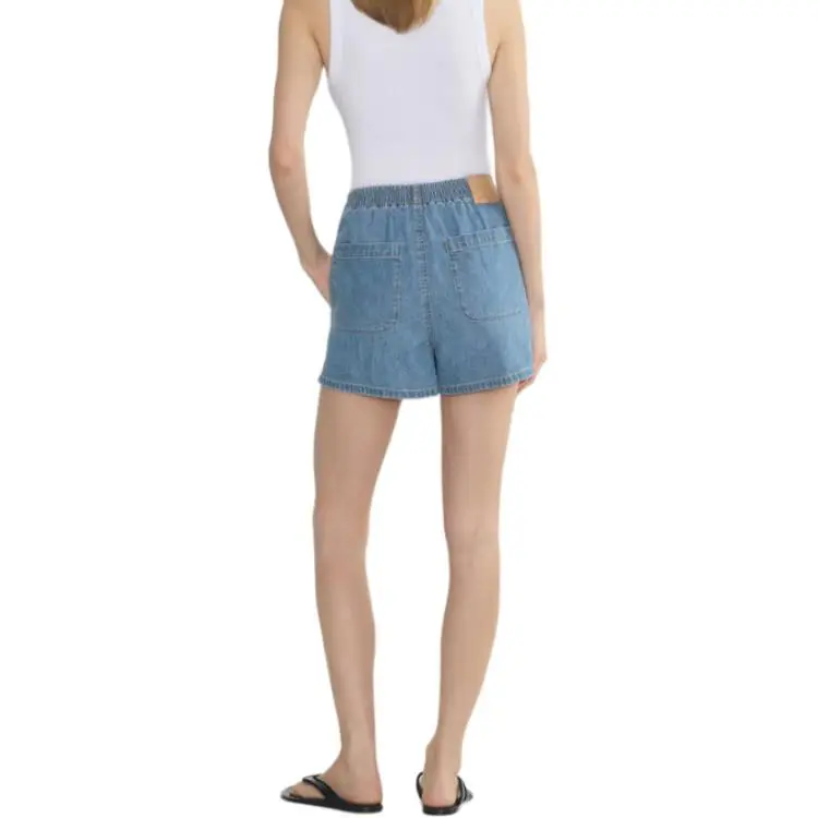 ARITZIA SS25 Denim Forum The '90s So soft Lo rise Denim Short Denim Shorts Women's-3