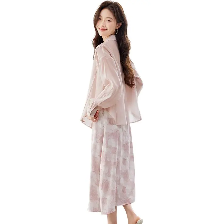 La Chapelle Slip Dresses Women's Pink-4