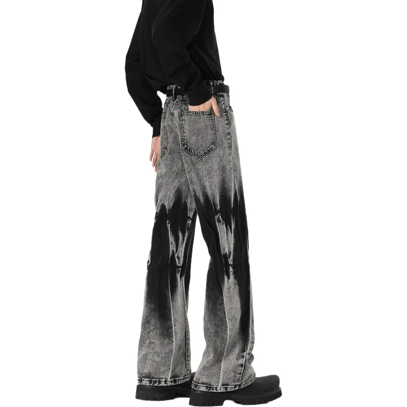 COMOWA Jeans Unisex Black-5