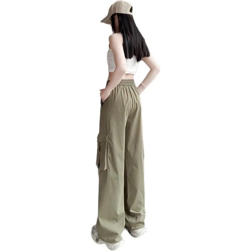 Flowers In Water Cargo Pants Women's-6