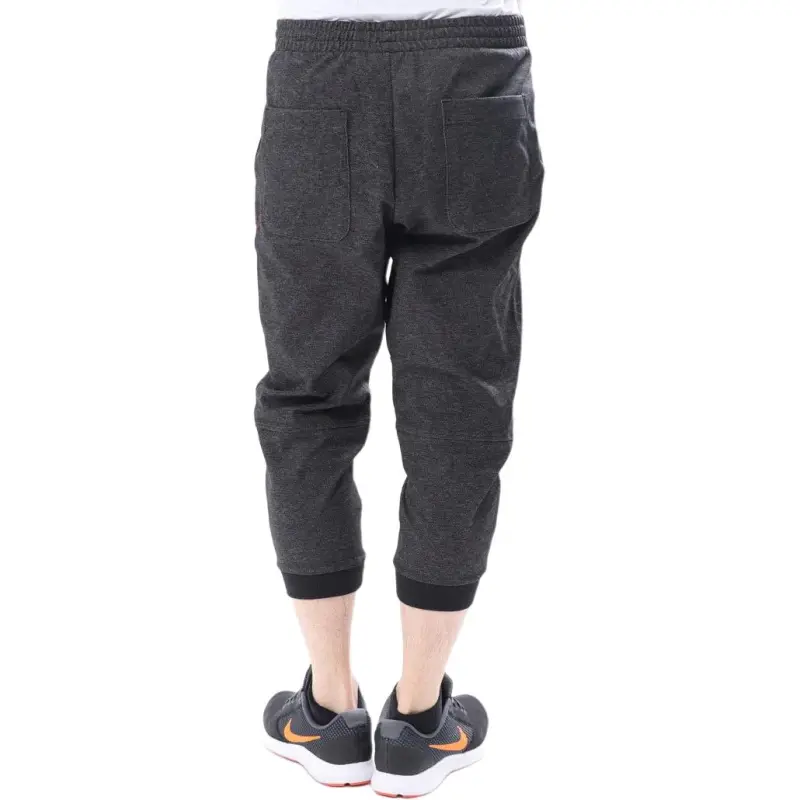 Adidas MSPORTID Sweat Quarter Casual Shorts Men's Black-1
