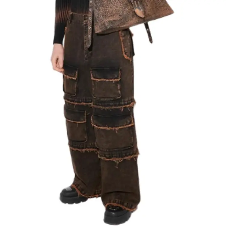 Misbhv Cargo Pants Men Brown-1
