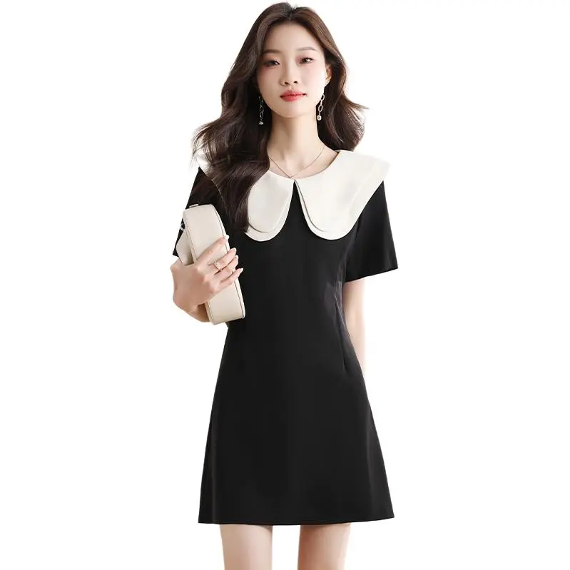 Mu Xiao Xin Short Sleeved Dress Women's-3