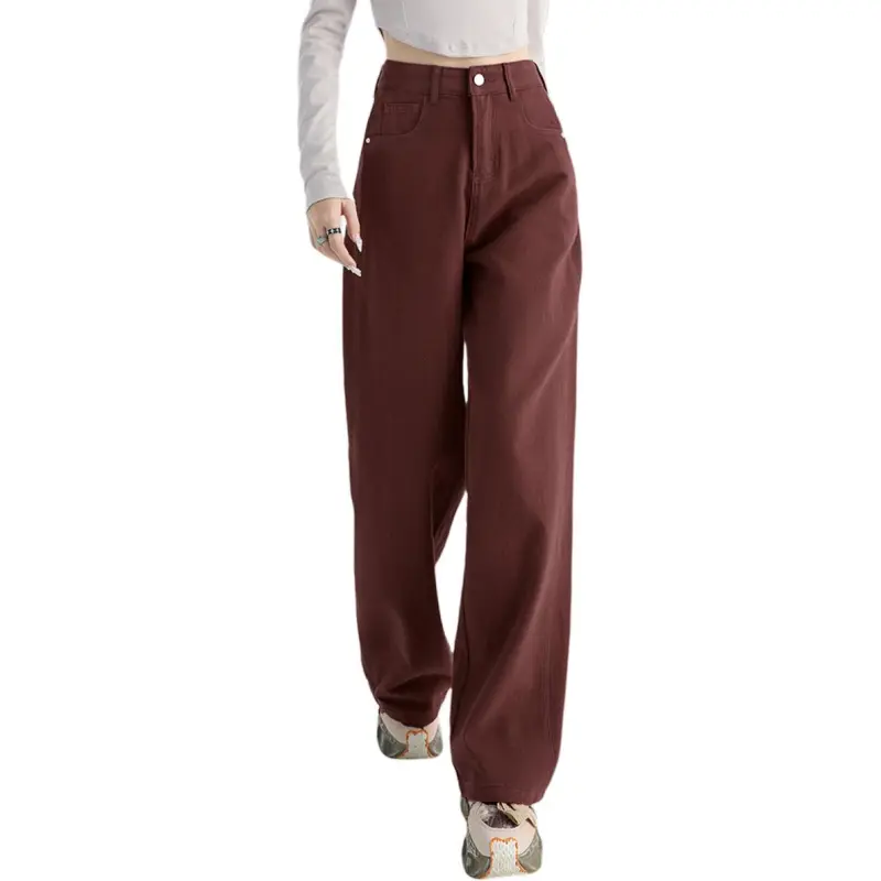 Weixi Jeans Women's Ancora Red-4