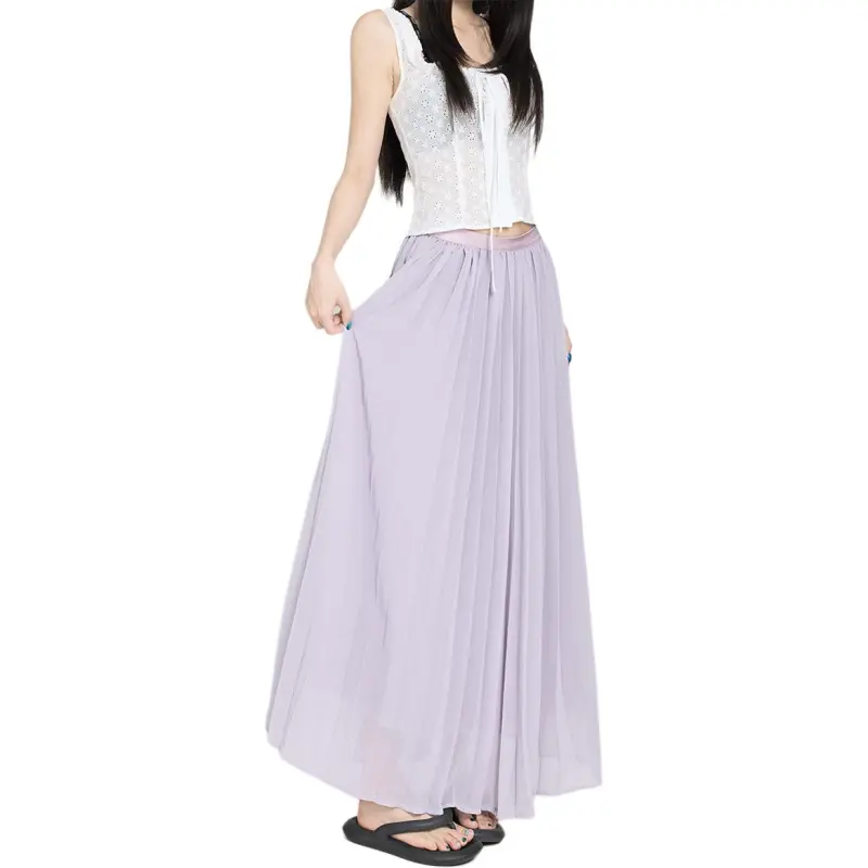 Kazakhstan Casual Long Skirt Women's-9