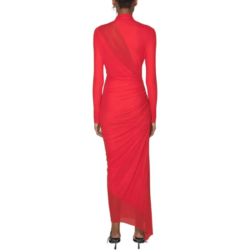 Mugler Asymetrical Double layered Dress-1