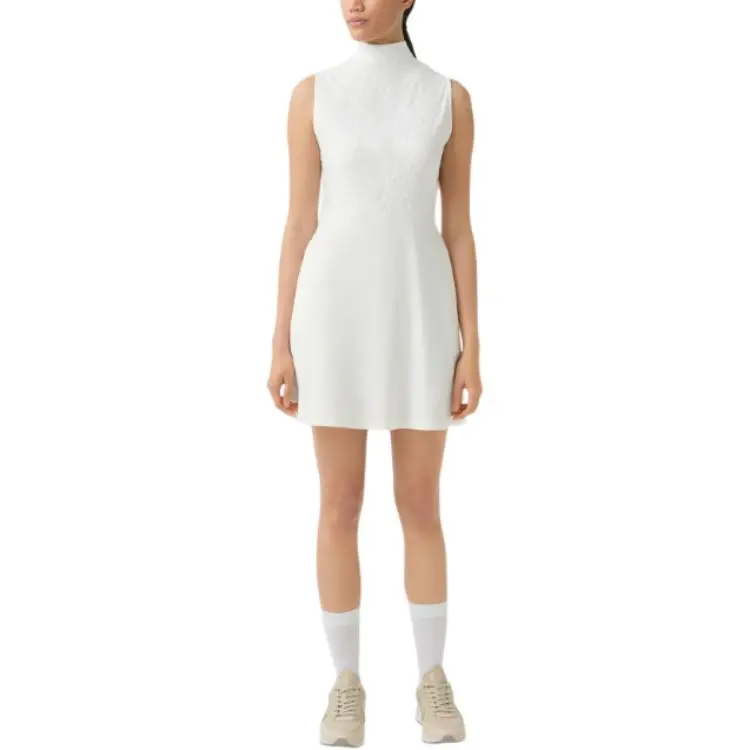 BOGNER SS25 Sleeveless Dress Women's Ecru-1