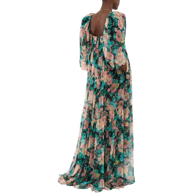 Chloe Long-Sleeved Dresses Women's Cloud Mist Turquoise-2