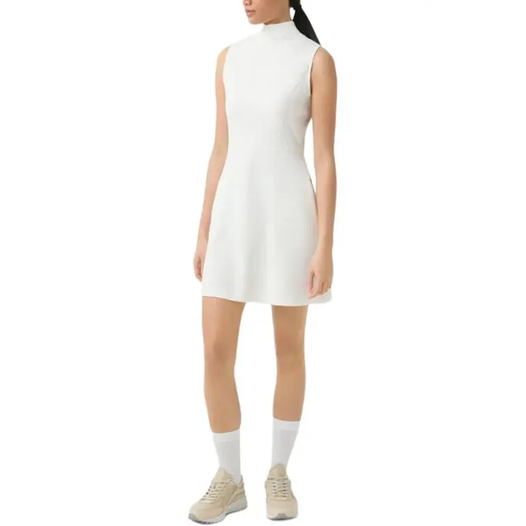 BOGNER SS25 Sleeveless Dress Women's Ecru-3