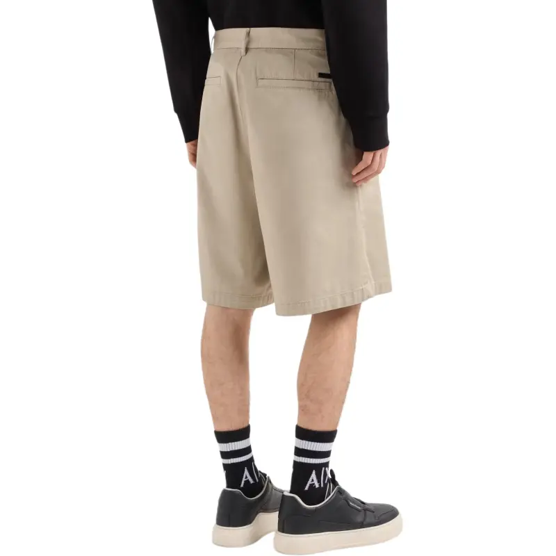 ARMANI EXCHANGEAE SS25 Casual Shorts Men's Khaki-3