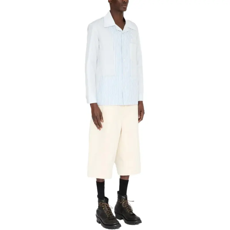Maison Margiela Patchwork Stripe Shirt-5