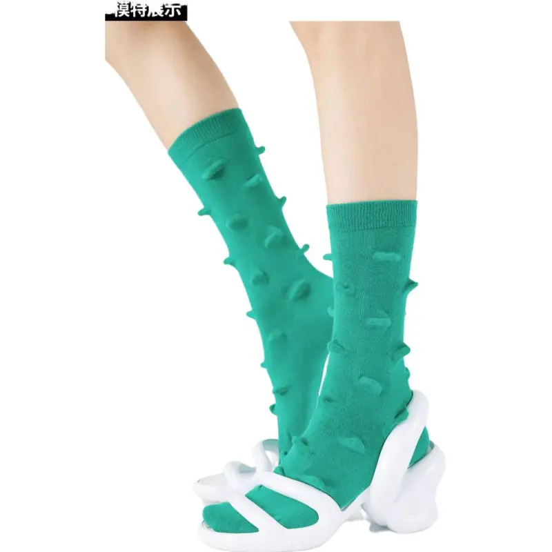 ALMOND ROCKS Women's Mid Calf Socks-5