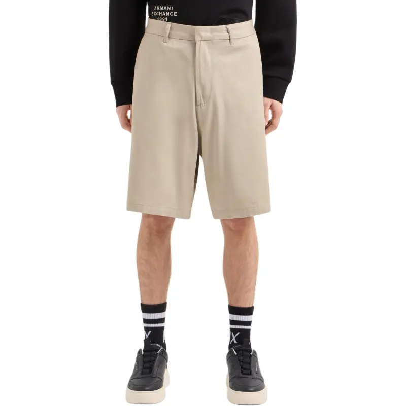 ARMANI EXCHANGEAE SS25 Casual Shorts Men's Khaki-2