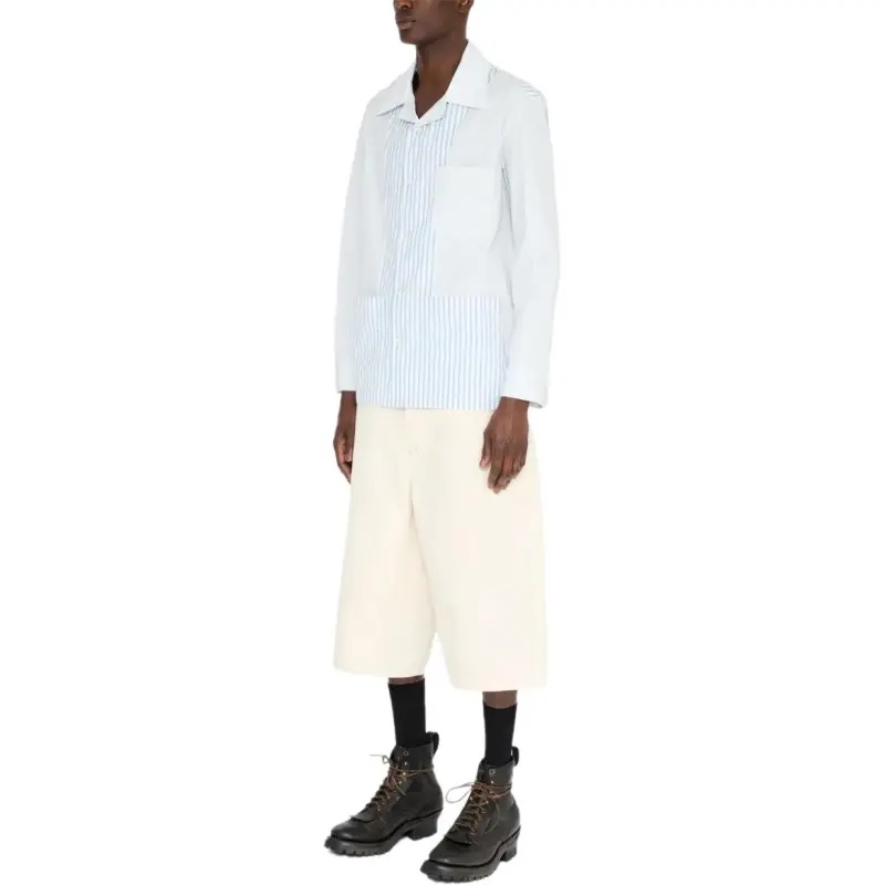 Maison Margiela Patchwork Stripe Shirt-3