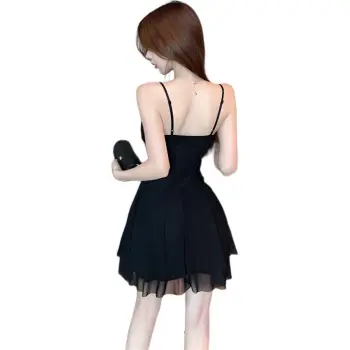 Flowers In Water Slip Dress Women's