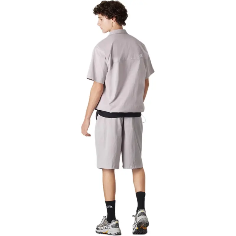 THE NORTH FACE Polo Shirt Men's Moon Shadow Gray-3