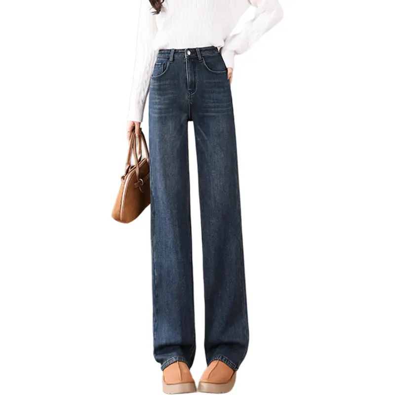 Weixi Jeans Women's Jadeite Blue-5