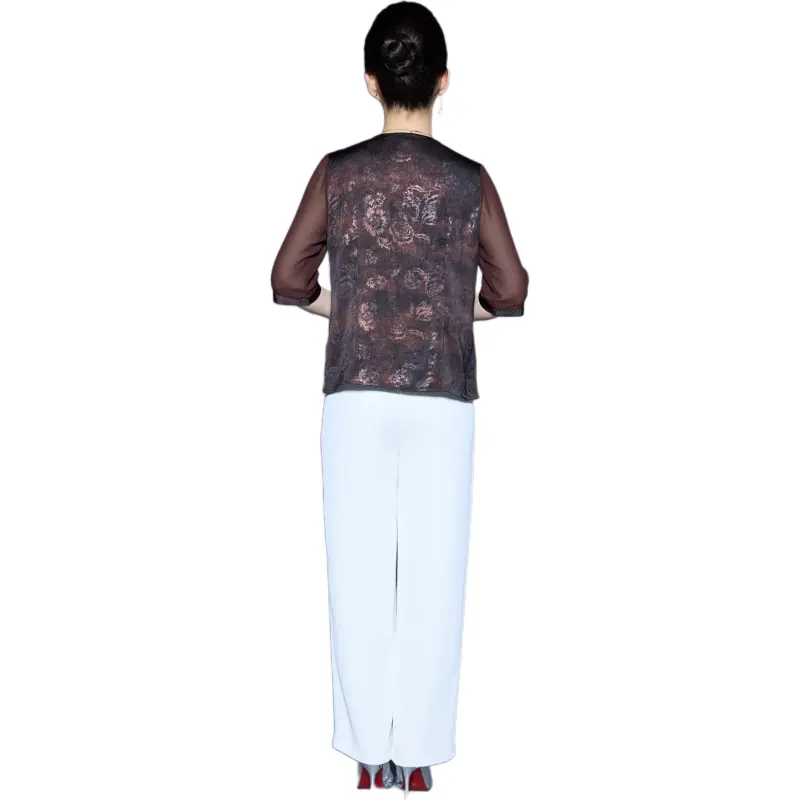PIERRE CARDIN Chiffon Shirt Women's-1
