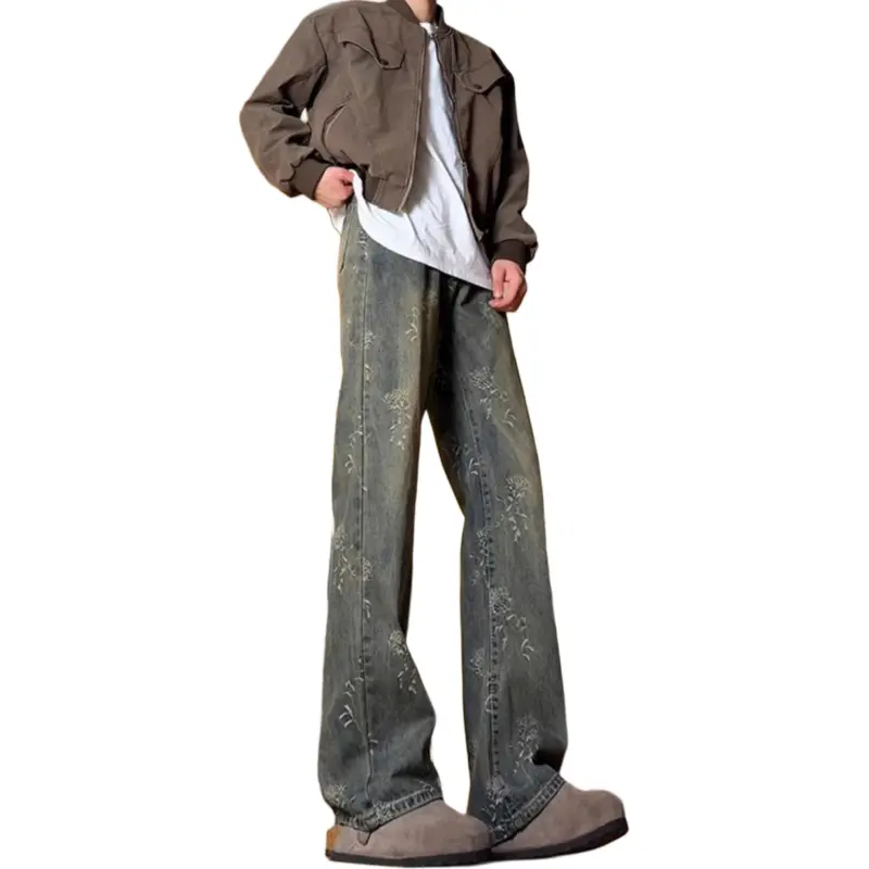 FA2LO Jeans Unisex Yellow Mud-4