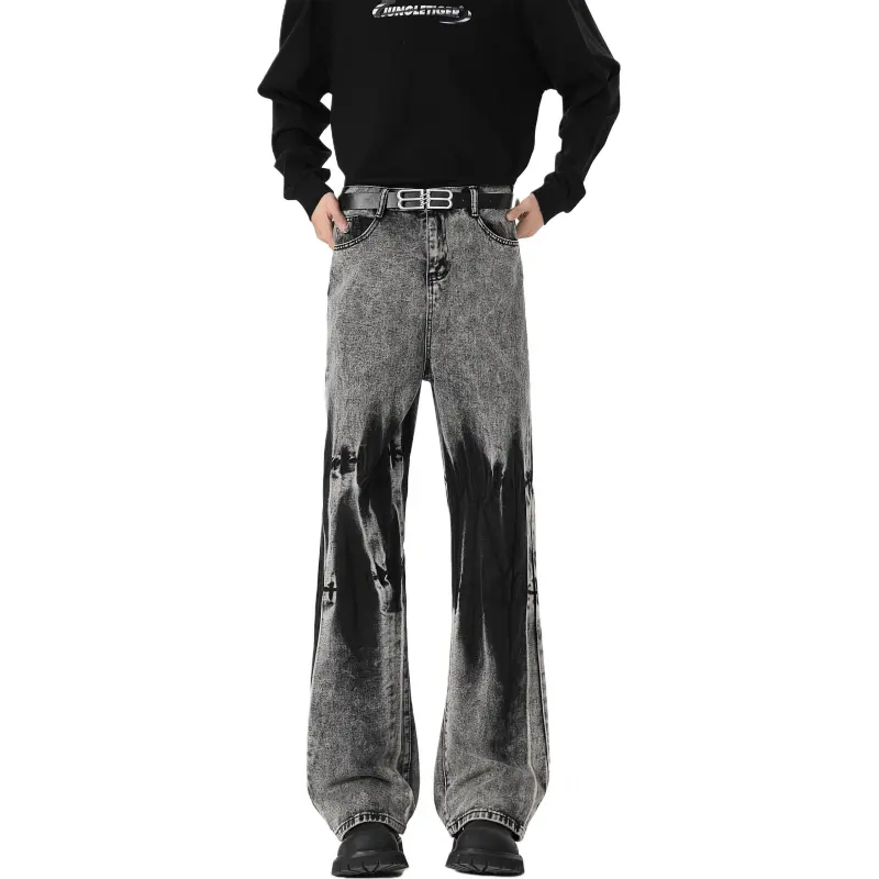 COMOWA Jeans Unisex Black-2