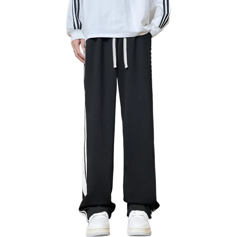 Nuthink Casual Pants Unisex Apricot-11