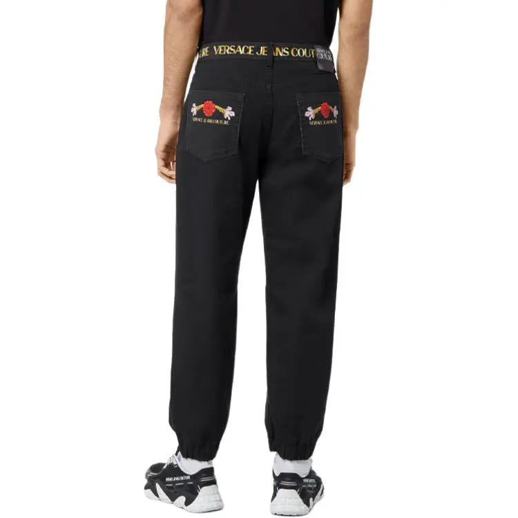 VERSACE JEANS COUTURE SS22 Jeans Men's Black-2