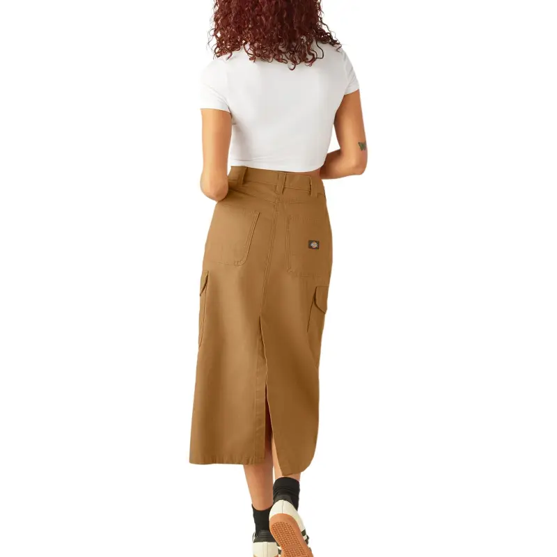 Dickies Casual Long Skirts Women's Brown-1