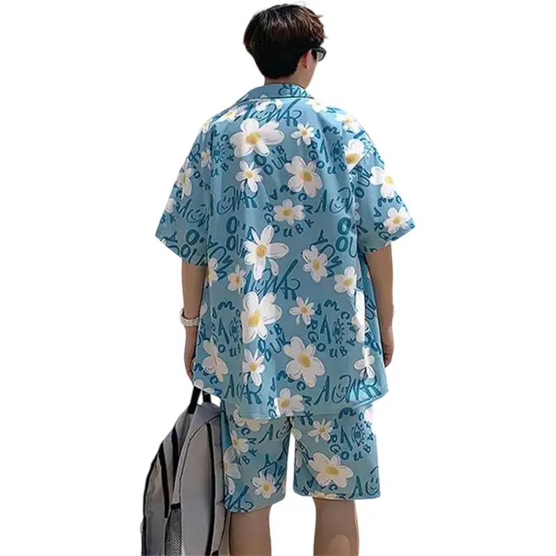 CREAZIONI LA FANTASIA E MOBILE Shirt Matching Set Unisex Lake Blue-1