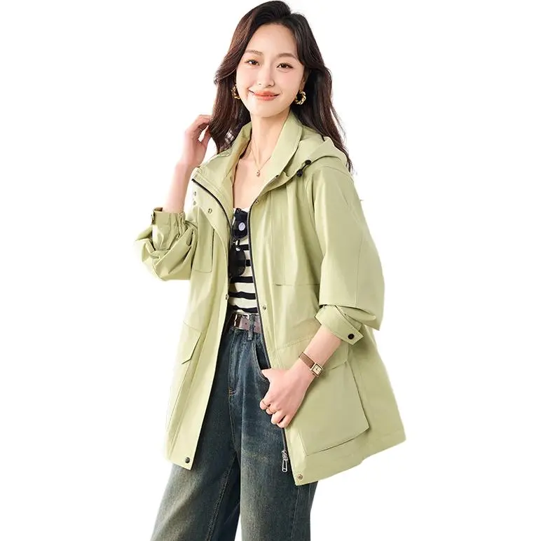 Yi Mengyuan Trench Coat Women's-1