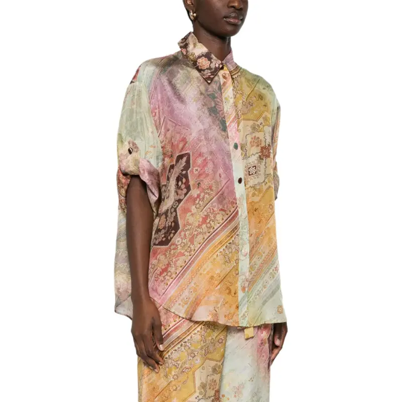 Zimmermann Tallow Relaxed Shirt-3