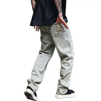 SONGS ALONG Jeans Unisex Blue