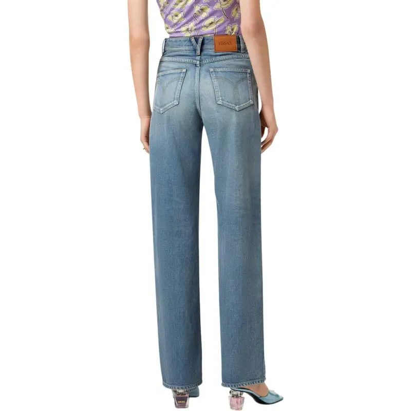 VERSACE Made In Japan Straight leg Jeans-3