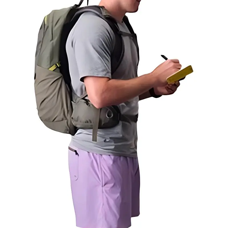 GREGORY 20L Mountaineering Bag Backpack Outdoor Bag Polyester Blue Green Men's-3