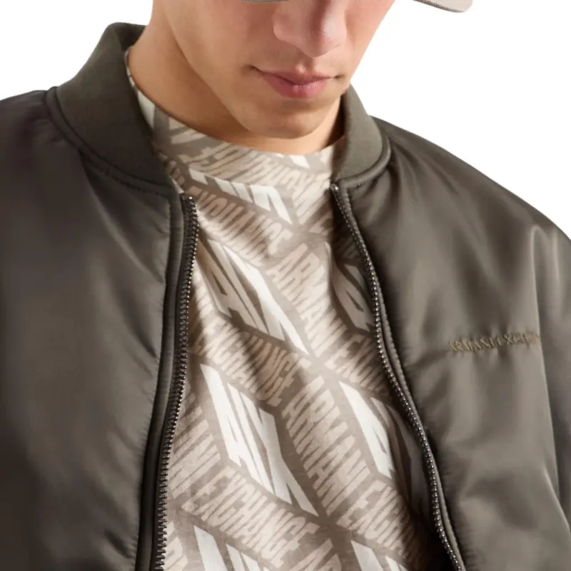 ARMANI EXCHANGE Logo print T shirt-3